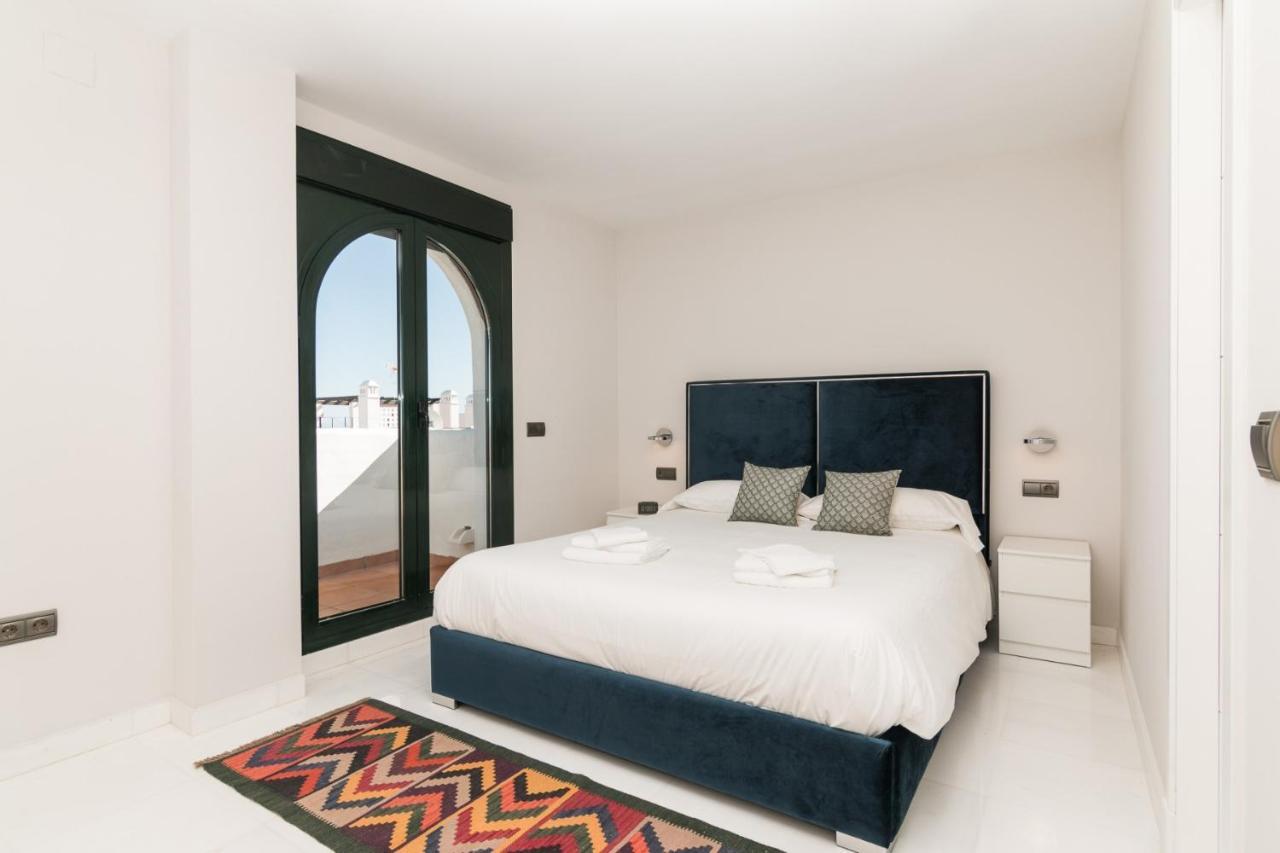 2186-Luxury Sea View Penthouse In Casares Costa Lägenhet Exteriör bild